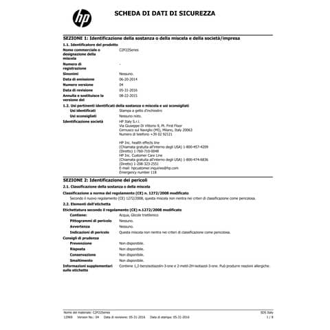 Cartuccia inkjet 935 HP giallo  C2P22AE